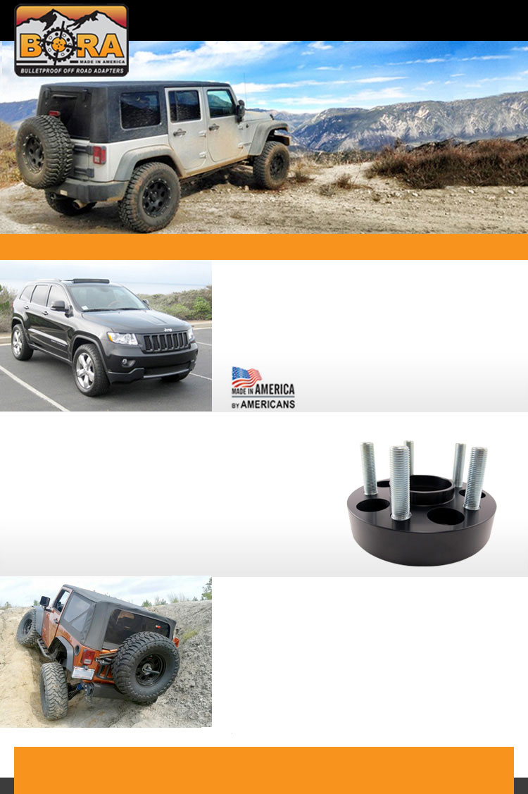 jeep wheel spacers