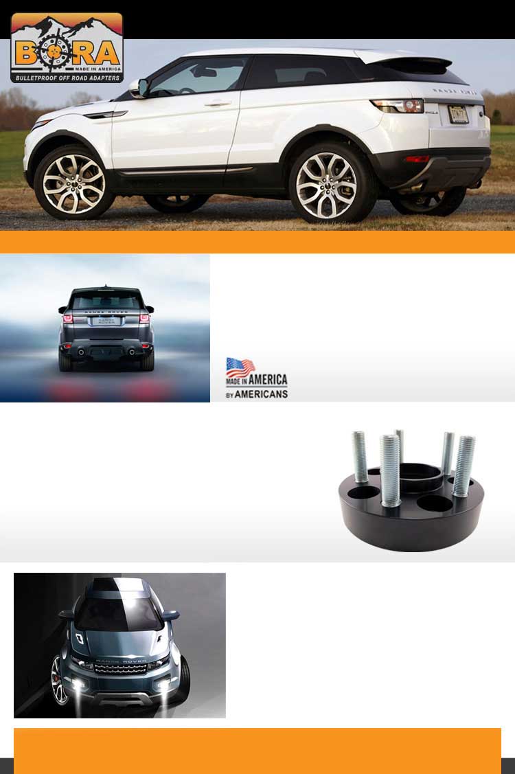 range rover wheel spacers